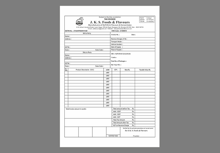 invoice -image 1